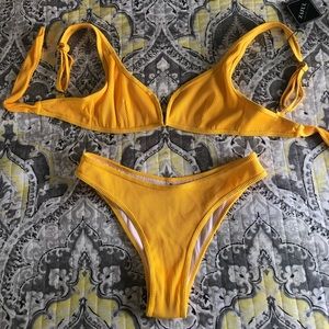NWT Zaful high waisted bikini. Sz M/ Sz6